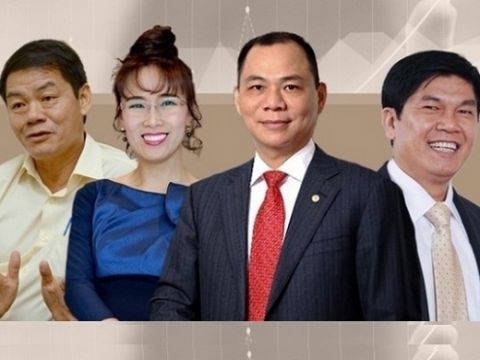 Việt Nam đang có 6 đại diện trong danh sách tỉ phú giàu nhất hành tinh