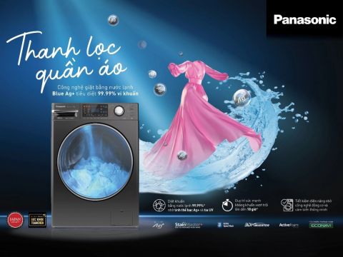 Thanh lọc quần áo – Chuẩn mực làm sạch quần áo từ Panasonic