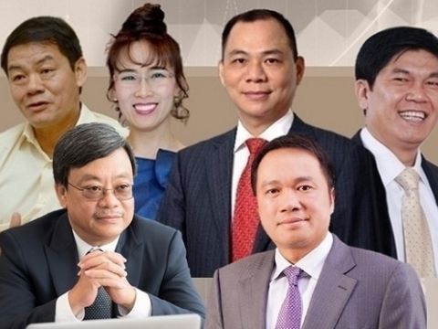 Tài sản của 6 tỉ phú giàu nhất thị trường Việt Nam tăng hơn 2,2 tỉ USD từ đầu năm 2021