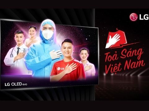 LG lan toả thông điệp “Toả sáng Việt Nam”