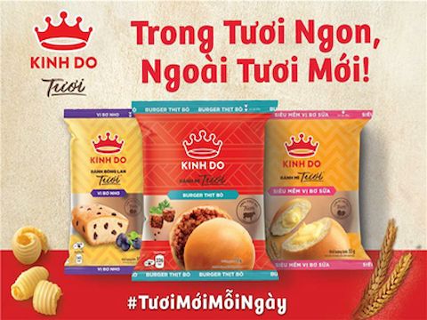 Kinh Đô đổi nhận diện thương hiệu nhưng không “đập đi xây lại”