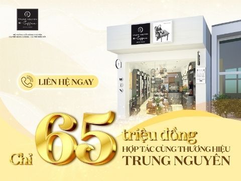 Nhượng quyền thương hiệu Trung Nguyên E-Coffee: Chi phí đầu tư thấp, tỷ suất lợi nhuận cao