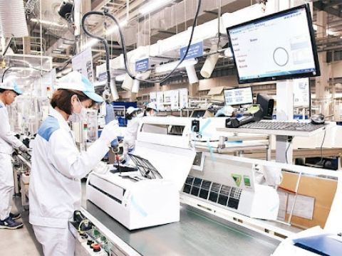 Sản xuất tại nhiều nước Châu Á tăng trưởng trở lại