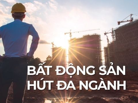 Bất động sản hút đa ngành