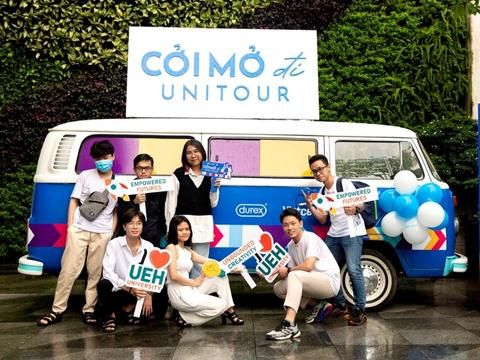 Đưa “Cởi Mở Đi Unitour” đến các trường đại học, Durex cổ vũ tinh thần “Mạnh dạn yêu, cùng chạm đỉnh”