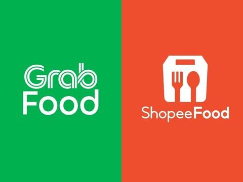 Grab và ShopeeFood so kè
