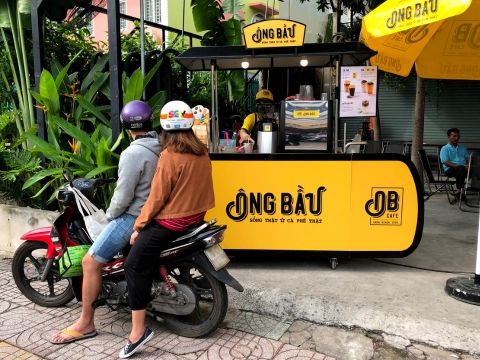 Mô hình kiosk cà phê ngày càng “chật chội” với nhiều đối thủ