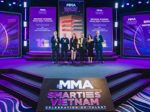MMA Smarties vinh danh PNJ với các chiến dịch tiếp thị bán lẻ đột phá