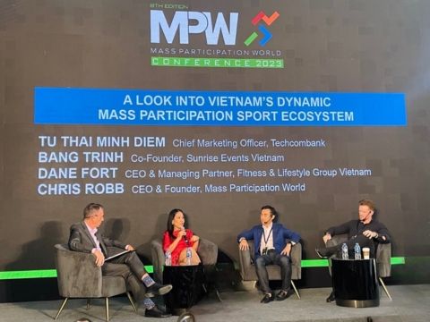 Bà Thái Minh Diễm Tú – Giám đốc Khối Tiếp thị Techcombank: “Chúng tôi chung tay để hướng đến xây dựng một giải chạy mang tính biểu tượng, xứng tầm”