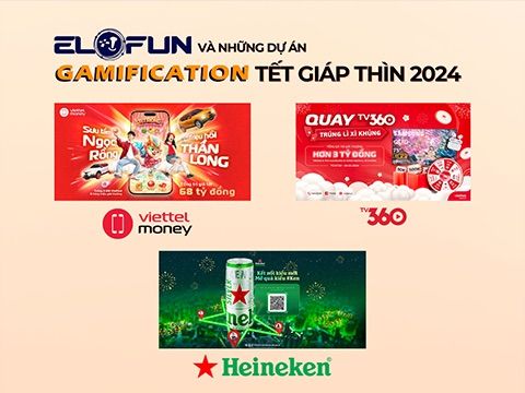 Elofun – Đơn vị thực hiện các dự án gamification nổi bật dịp Tết Âm lịch 2024