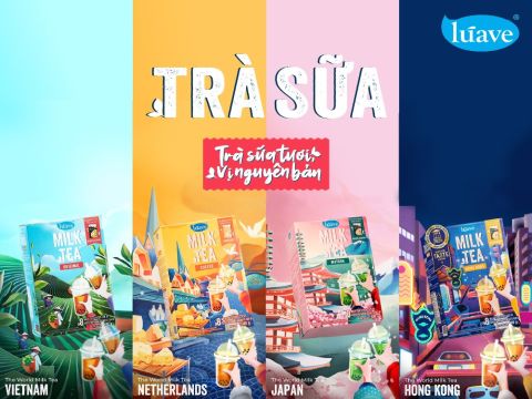 Lúave – Thương hiệu trà sữa hòa tan Việt Nam đạt giải thưởng quốc tế