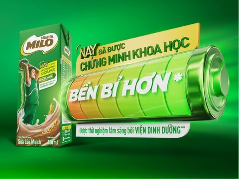 “MILO Mỗi Ngày, Bền Bỉ Hơn Từng Ngày” – Chiến dịch truyền thông 360º từ Nestlé MILO