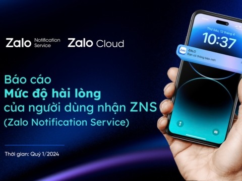 Zalo Cloud: Hơn 93% người dùng cho biết họ mong muốn nhận thông báo từ các doanh nghiệp qua Zalo