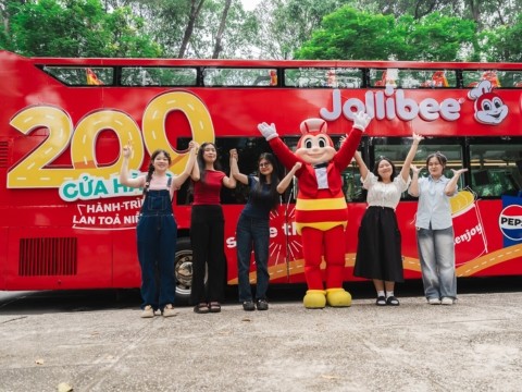 Jollibee Việt Nam gây ấn tượng với chiến dịch khai trương cửa hàng thứ 200