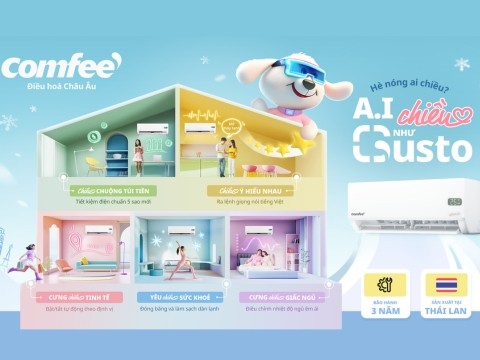 Comfee tái định nghĩa AI trong thiết bị gia dụng: Hơn cả “thông minh”, mà còn thấu hiểu cảm xúc con người