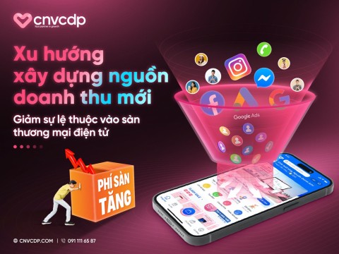 Làm sao để giảm sự lệ thuộc vào sàn thương mại điện tử nhưng vẫn đảm bảo doanh thu?