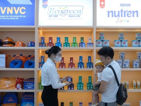 VNVC ra mắt gian hàng sản phẩm sức khỏe chuẩn quốc tế