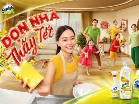 “Dọn nhà thấy Tết”: Sunlight biến khoảnh khắc đời thường thành sợi dây gắn kết gia đình ngày Tết
