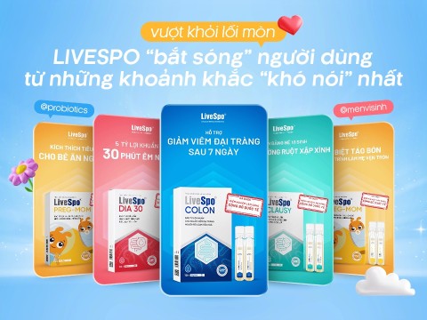 Vượt khỏi lối mòn, LiveSpo “bắt sóng” người dùng từ những khoảnh khắc “khó nói” nhất