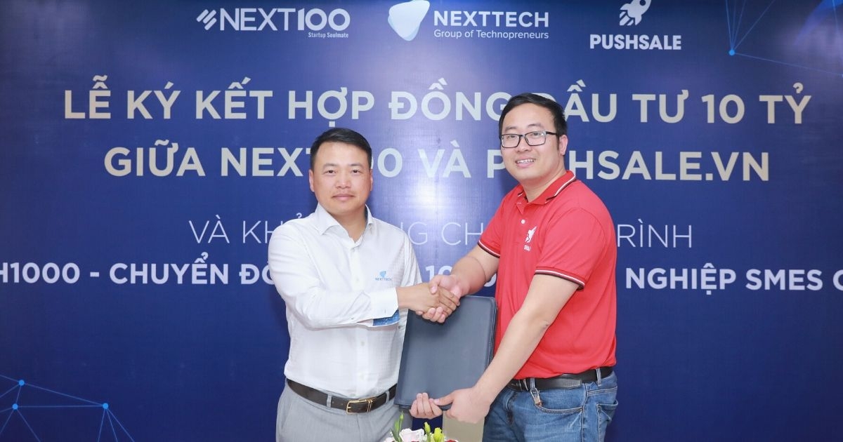 Pushsale.vn được Shark Bình đầu tư 10 tỷ sau 2 buổi gặp gỡ