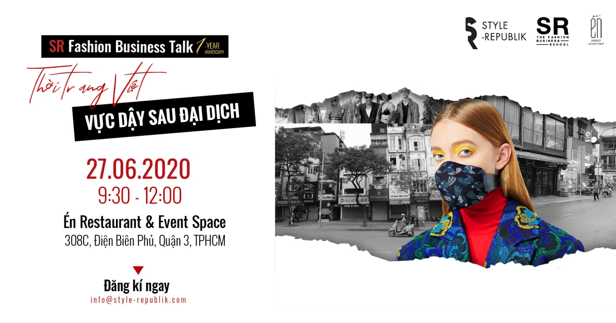 Mời tham dự hội thảo SR Fashion Business Talk Ep. 10 – Thời trang Việt vực dậy sau đại dịch
