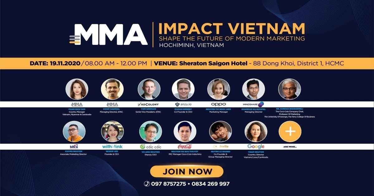 MMA Impact Việt Nam – Nơi các chuyên gia Mobile Marketing chia sẻ những bài học đắt giá