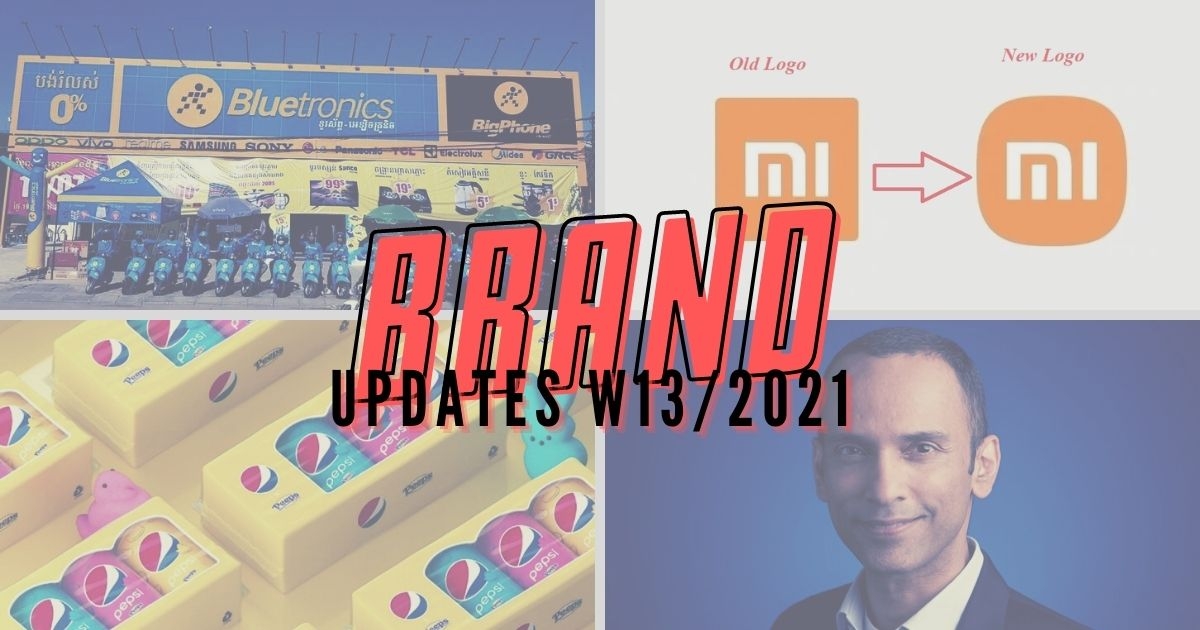Brand Updates W13/2021: TGDĐ chuẩn bị tiến ra thị trường Châu Á, Xiaomi đổi logo mới