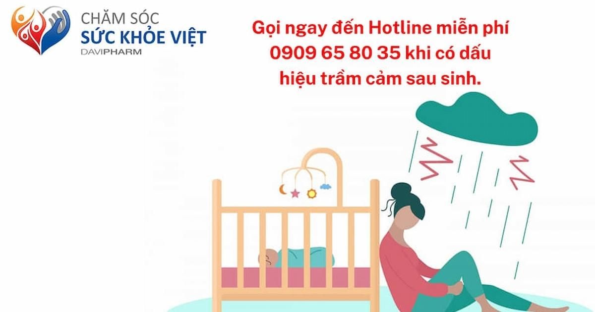 Davipharm, Adamed công bố hotline hỗ trợ trầm cảm sau sinh