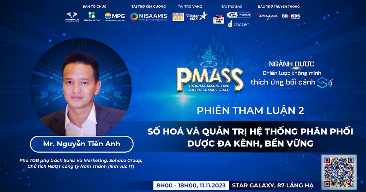 Gặp gỡ Phó Tổng giám đốc Sohaco Group trước thềm PMASS 2023