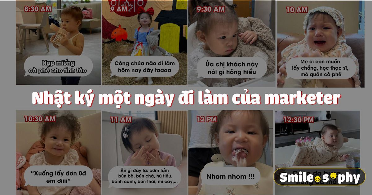 [Cười & Ngẫm] Nhật ký một ngày đi làm của marketer