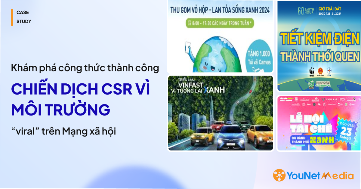 Case-study: Bí mật đằng sau các chiến dịch CSR vì môi trường “viral” trên mạng xã hội?