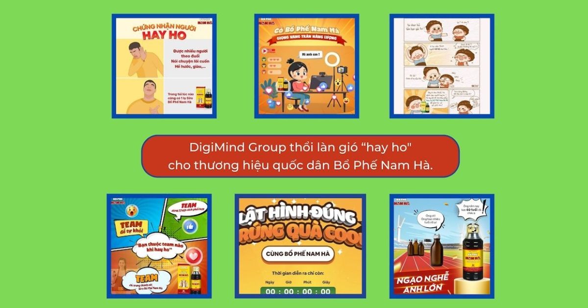 DigiMind hay ho cho Bổ Phế Nam Hà : Chuyển mình mạnh mẽ, gần gũi hơn với Gen Z!