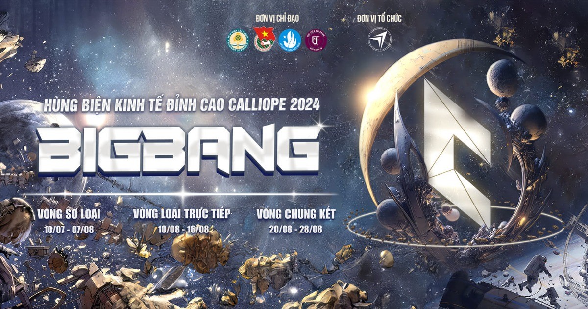 [Hà Nội] Mở đơn đăng ký cuộc thi “Hùng biện Kinh tế Đỉnh cao – Calliope 2024”