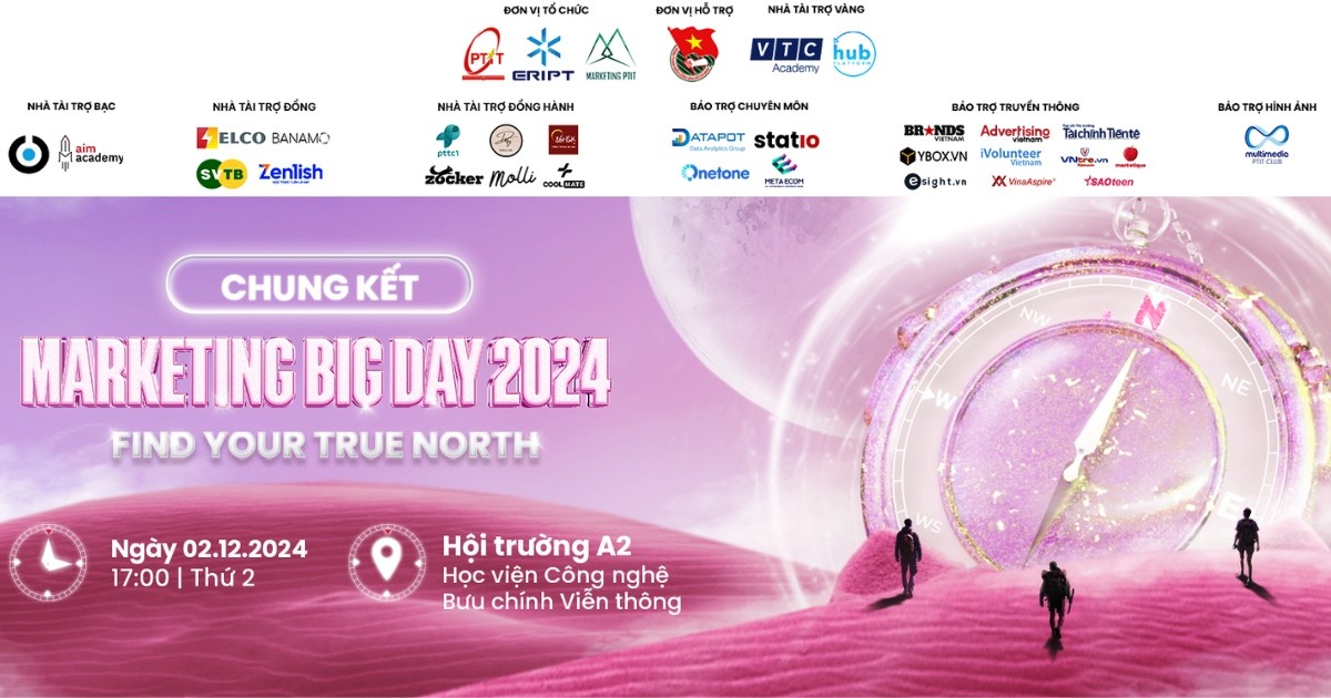 [Hà Nội] Mở đơn đăng ký tham dự Chung kết Marketing Big Day 2024