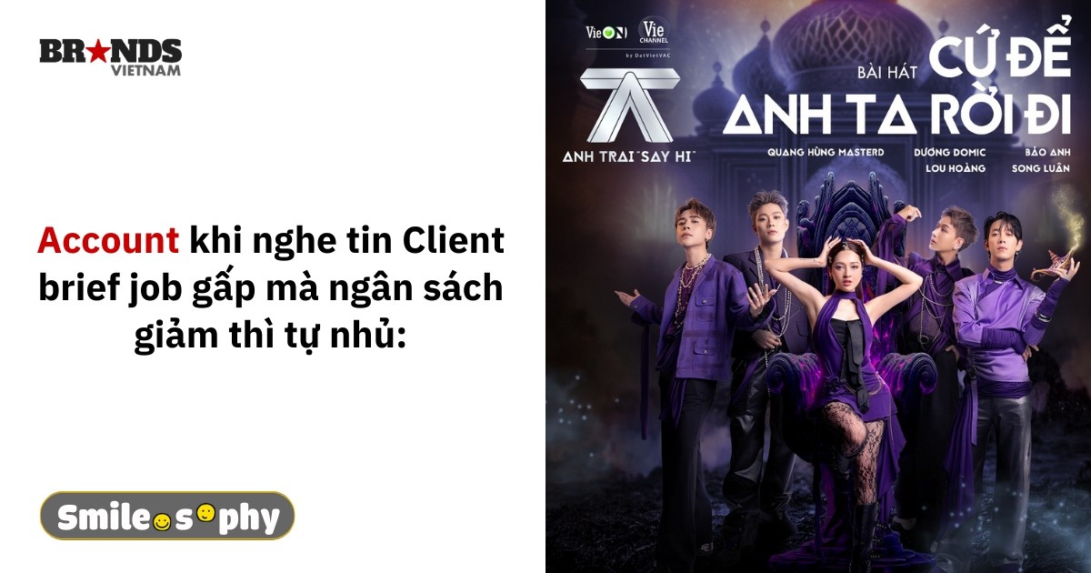 [Cười & Ngẫm] Khi tựa bài hát nói hộ tiếng lòng của người làm Marketing