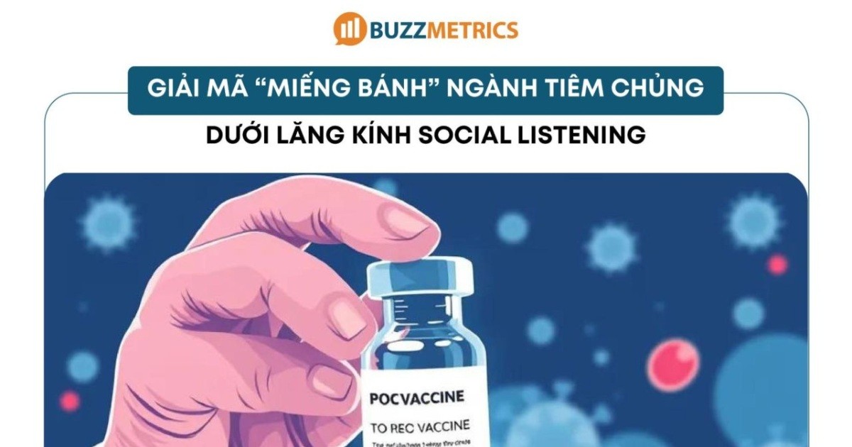 Giải mã “miếng bánh” ngành Tiêm chủng dưới lăng kính Social Listening