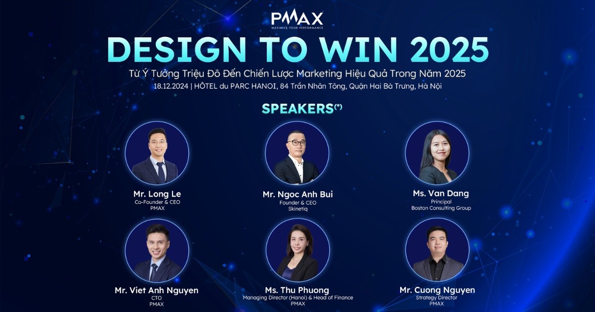 [Hà Hội] Mời tham dự sự kiện “Design to Win 2025: From Million-dollar Ideas to Winning Marketing Actions in 2025”