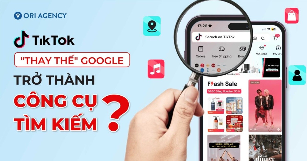 TikTok “thay thế” Google trở thành công cụ tìm kiếm?