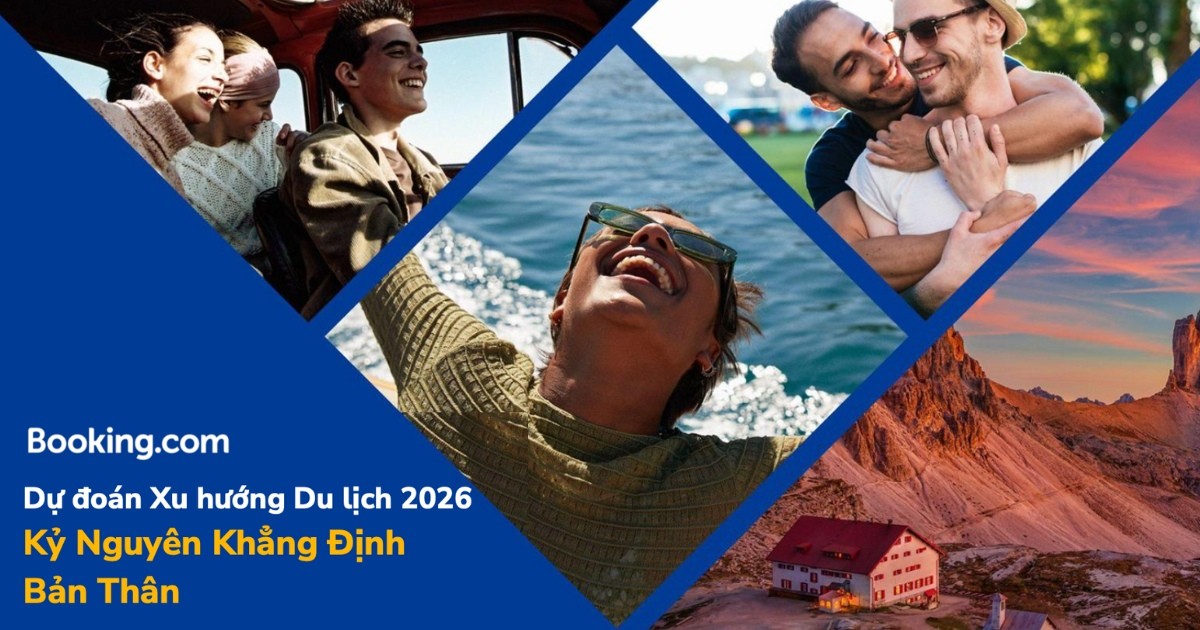 Booking.com: Top 10 xu hướng định hình ngành du lịch trong năm 2026