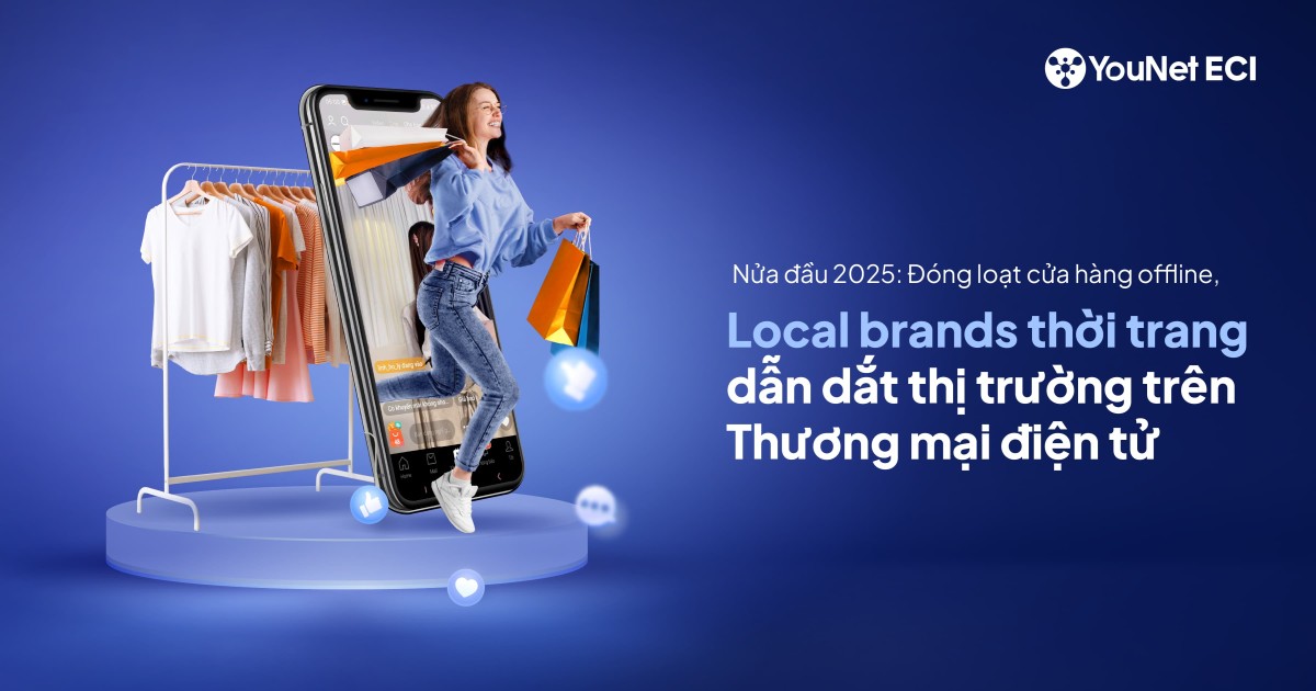 Thời trang Việt nửa đầu 2025: Đóng cửa hàng offline, Local Brands vẫn dẫn dắt thị trường trên kênh online