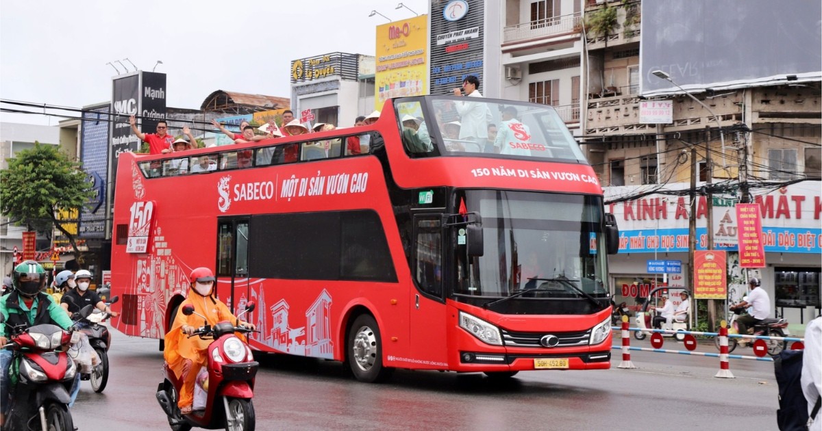 Chuỗi hoạt động kỷ niệm “150 năm di sản vươn cao” của Sabeco có mặt tại Cần Thơ