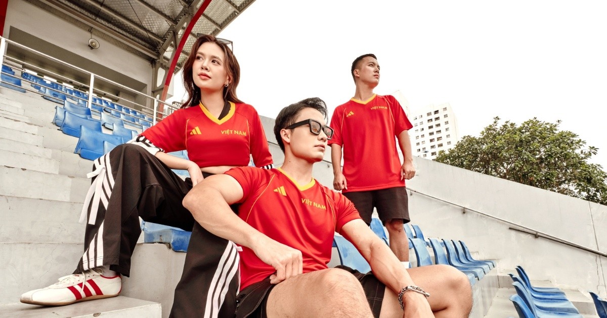 adidas ra mắt áo “Việt Nam Đồng Sắc” – biểu tượng tự hào cùng thể thao Việt