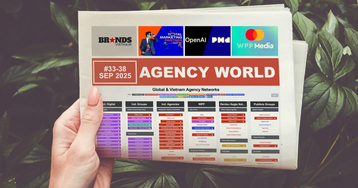 Agency World T8-9/2025: PHD thắng thầu OpenAI, WPP Media có được hợp đồng lớn từ Mastercard