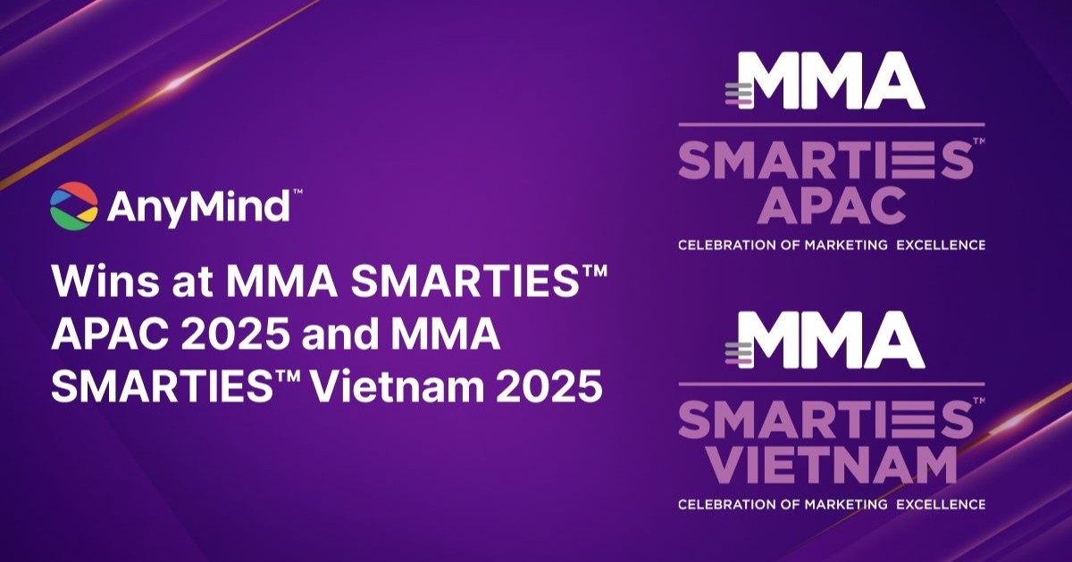 AnyMind Group thắng lớn tại MMA SMARTIES™ APAC 2025 và MMA SMARTIES™ Vietnam 2025