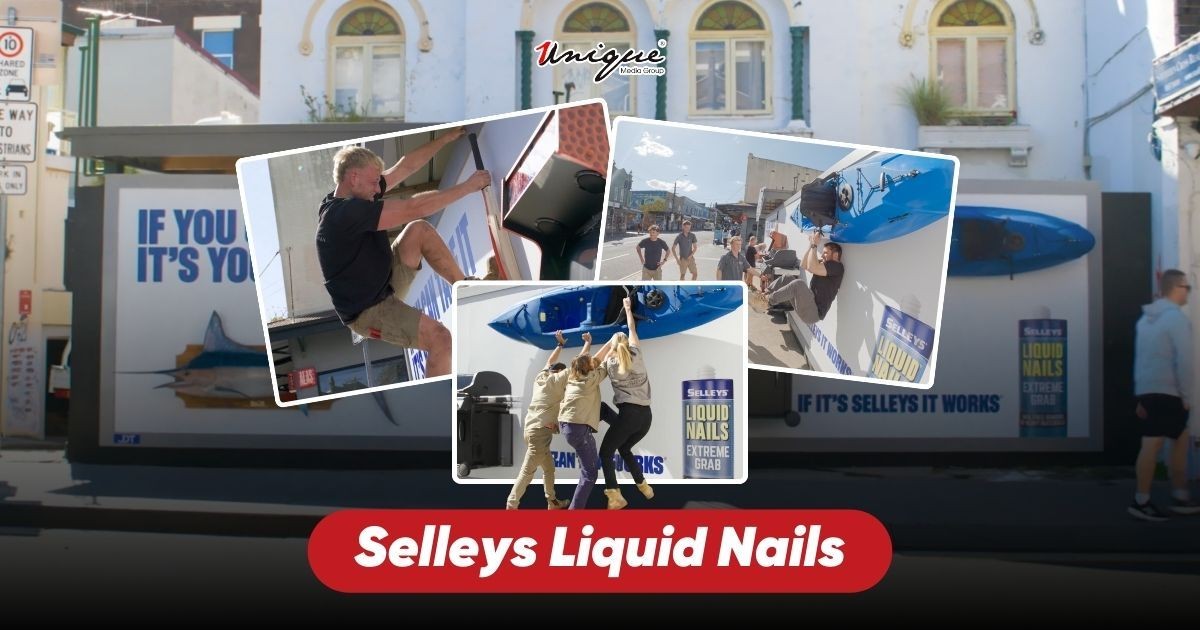 Billboard “cứng đầu” nhất gọi tên Selleys, thách thức tất cả những người khoẻ mạnh nhất nước Úc