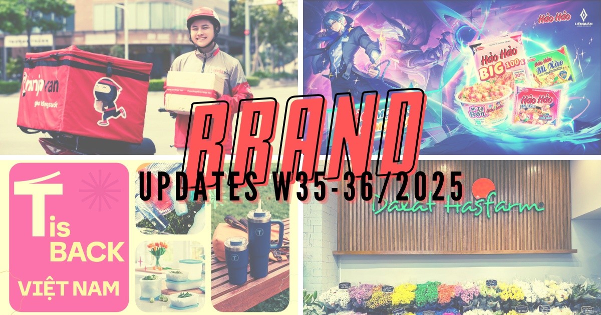 Brand Updates W35-36/2025: Ninja Van rút khỏi thị trường Việt Nam, Tupperware trở lại với hệ thống cửa hàng uỷ quyền mới