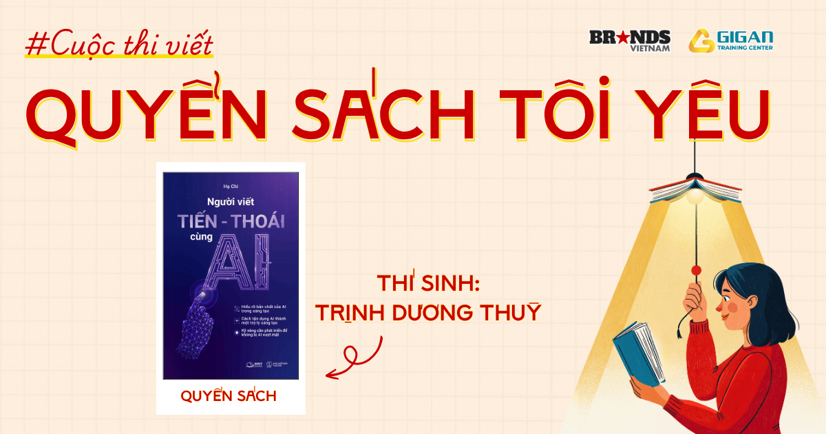 Quyển sách tôi yêu: “Người viết Tiến – Thoái cùng AI”
