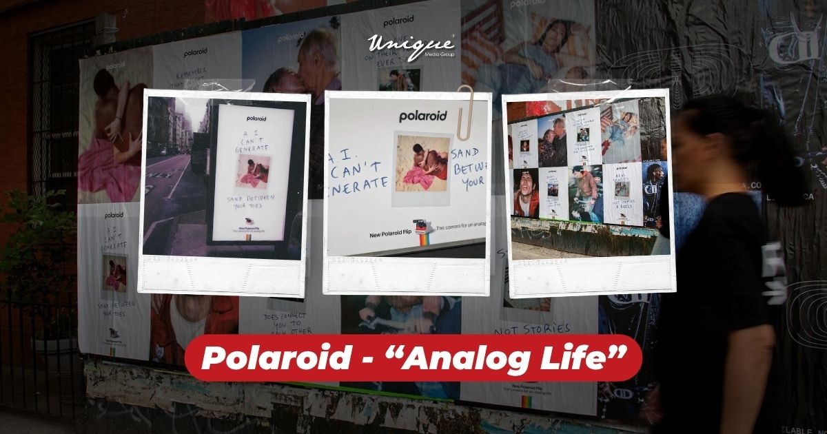 Chạm Insight “sống thật” giữa thời đại AI lên ngôi, chiến dịch của Polaroid khiến người xem thổn thức