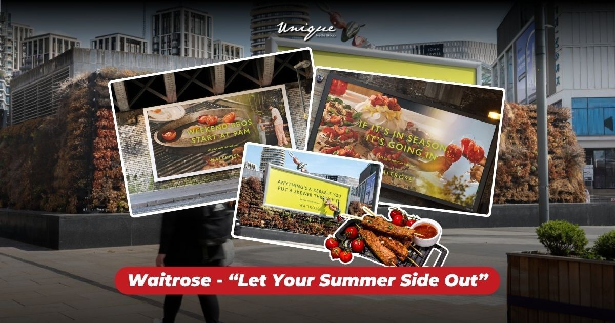Khi cả mùa hè được “xiên” lên Billboard qua chiến dịch “Let Your Summer Side Out” của Waitrose