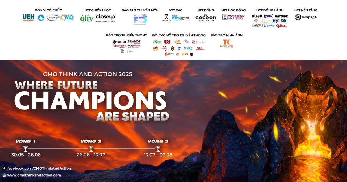 Mời tham dự Gala Night cuộc thi CMO Think And Action 2025